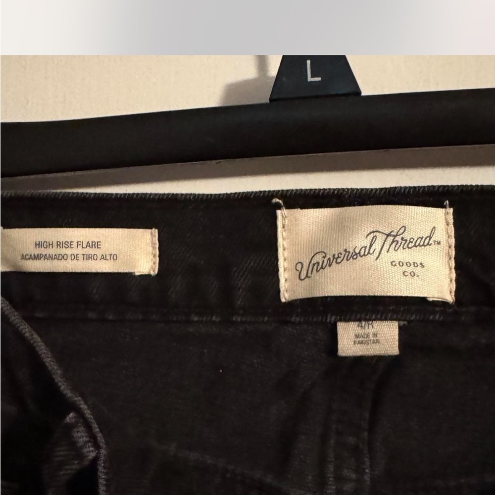 Universal Thread High Rise Black Jeans - Picture 3 of 3